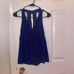 Express blue tank